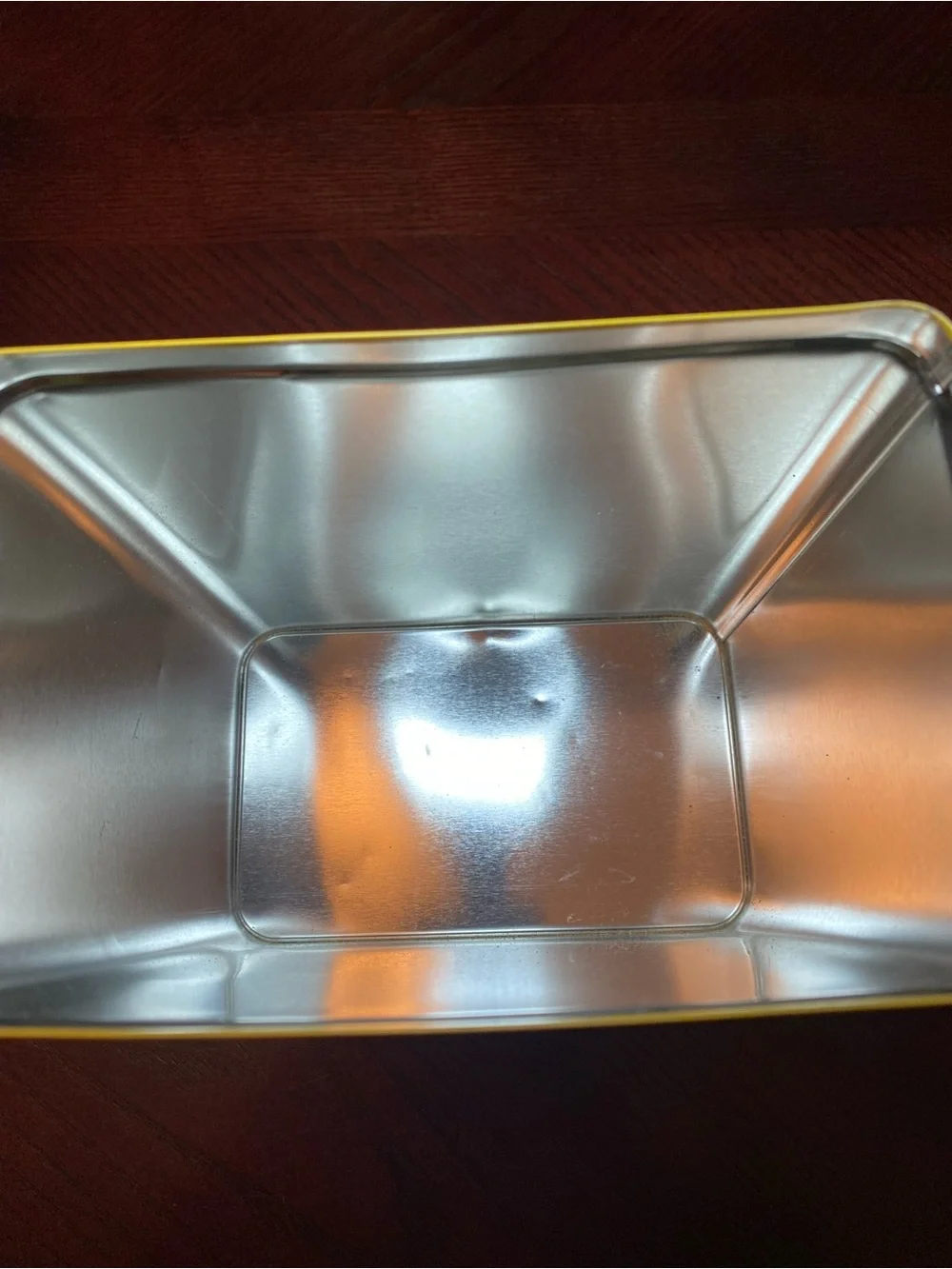 Vintage Milk-Bone Dog Biscuit metal tin (empty) 7x5.75x3.5